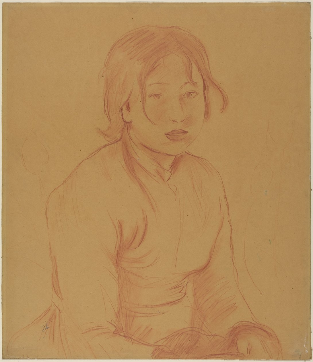 Venkovská dívka od Berthe Morisot