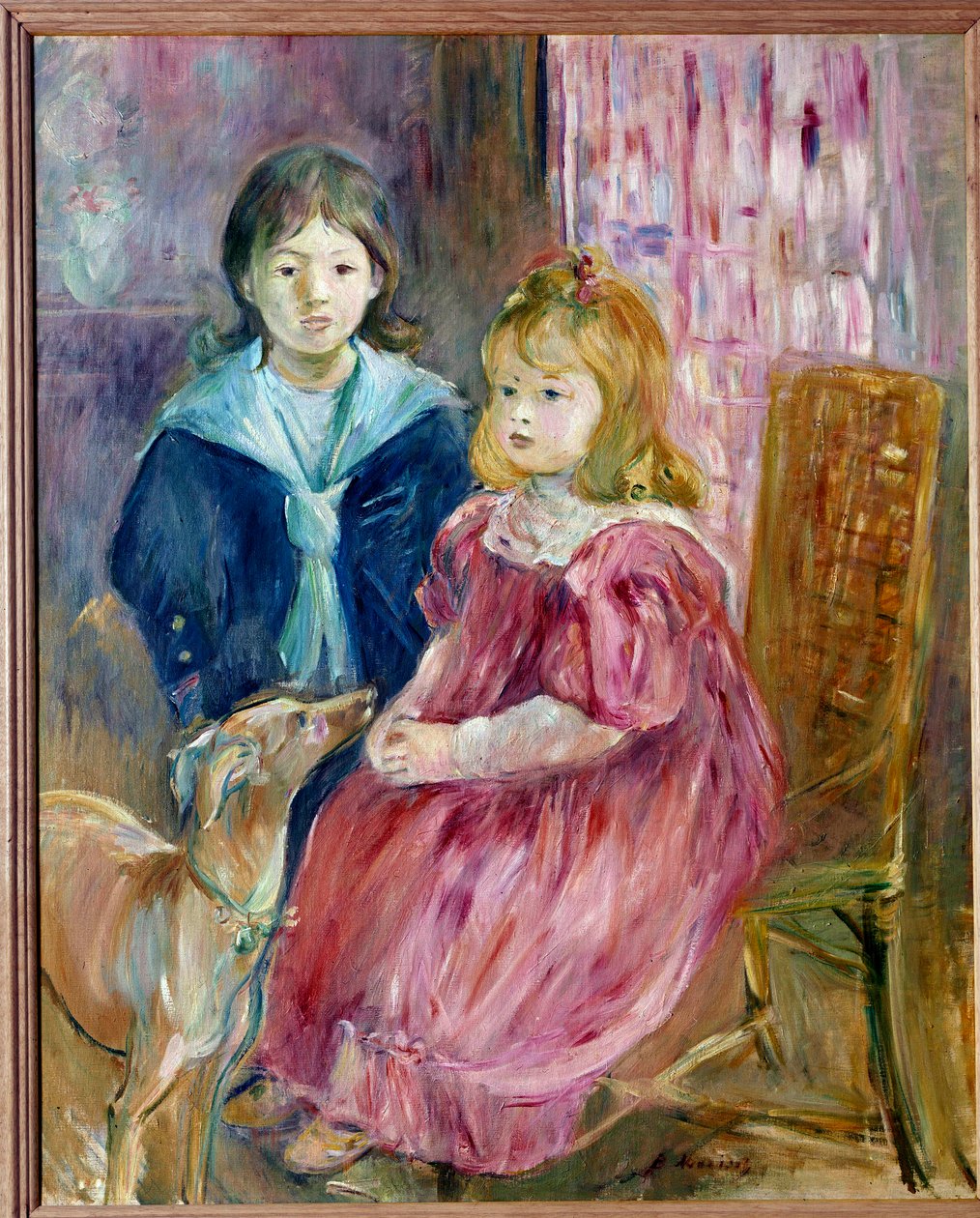 Portrét dětí Gabriela Thomase Obraz od Berthe Morisot od Berthe Morisot