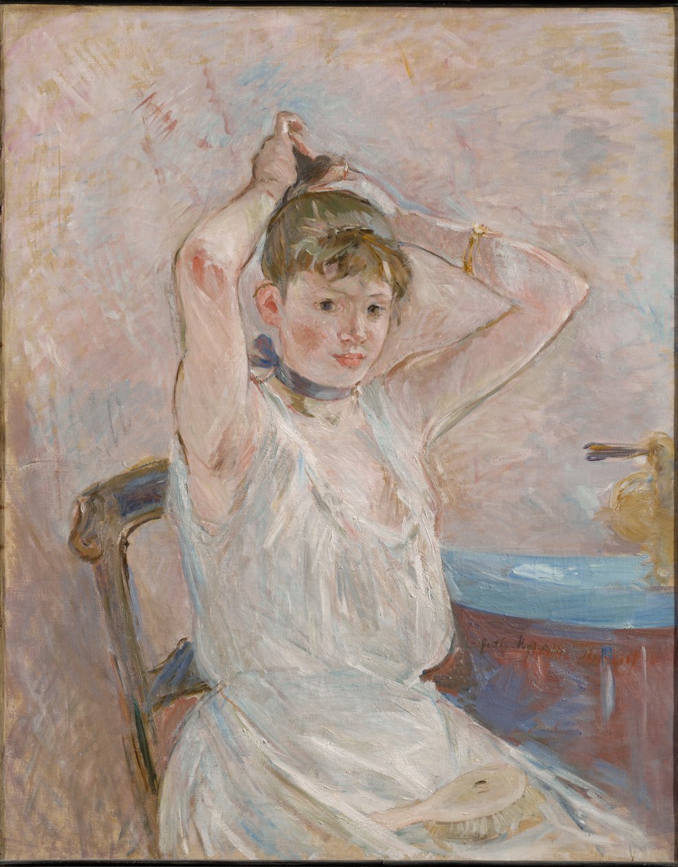Koupel od Berthe Morisot