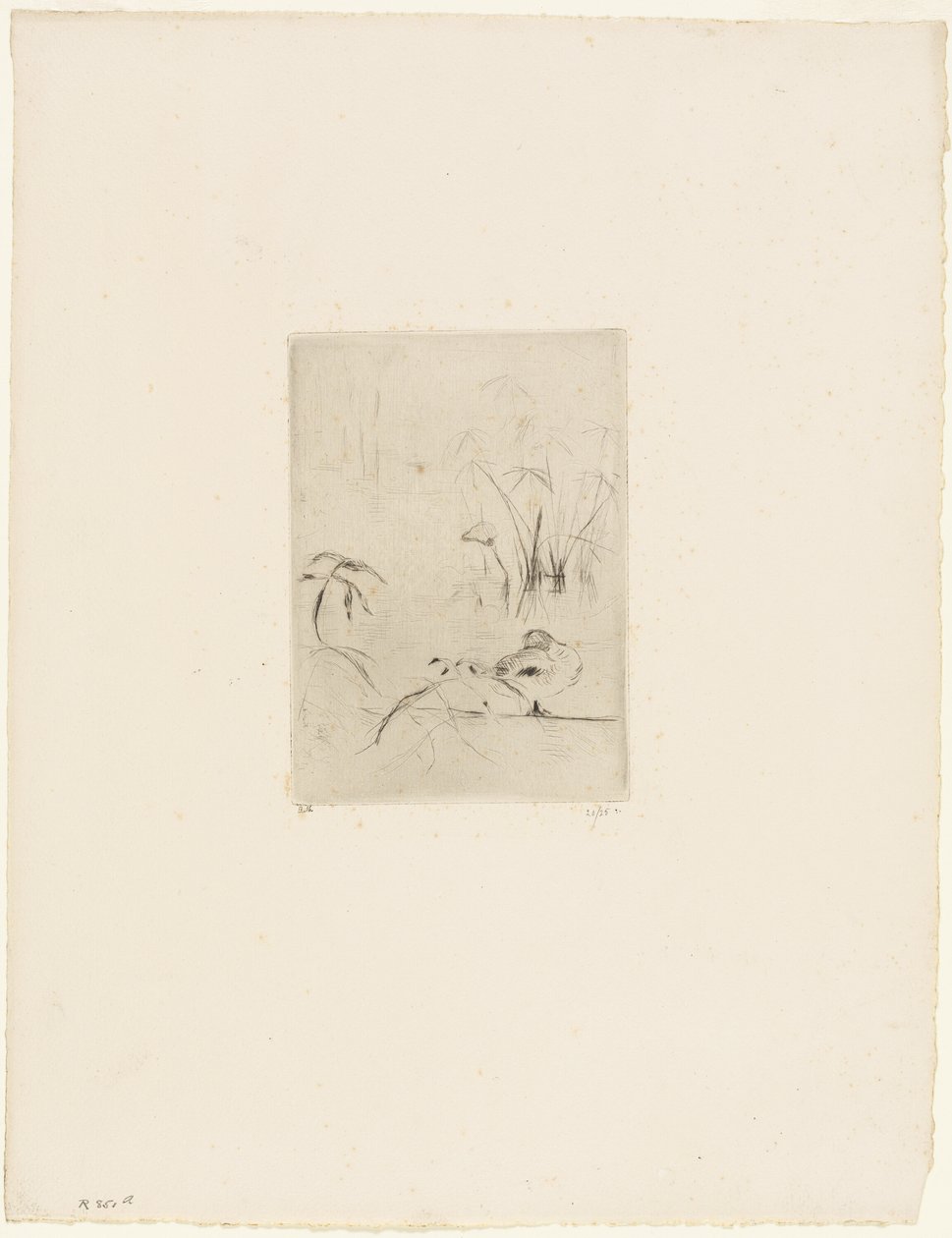 Kachna od Berthe Morisot