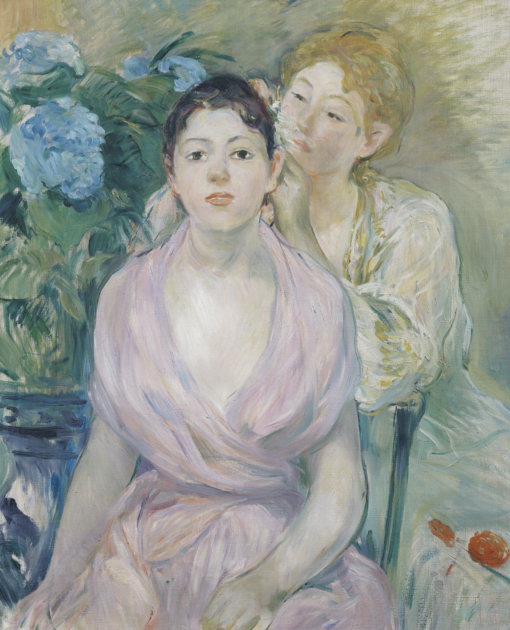 Hortensia, nebo dvě sestry, 1894 od Berthe Morisot
