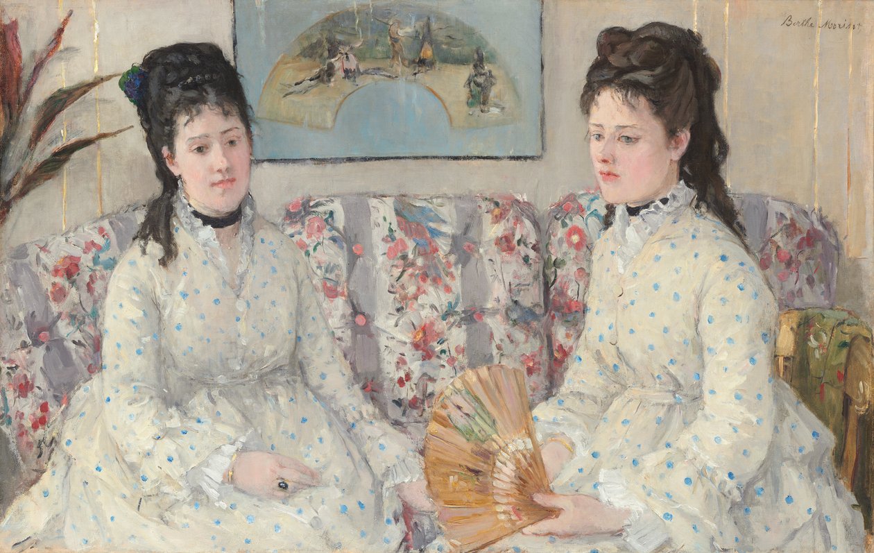 Sestry, 1869 od Berthe Morisot