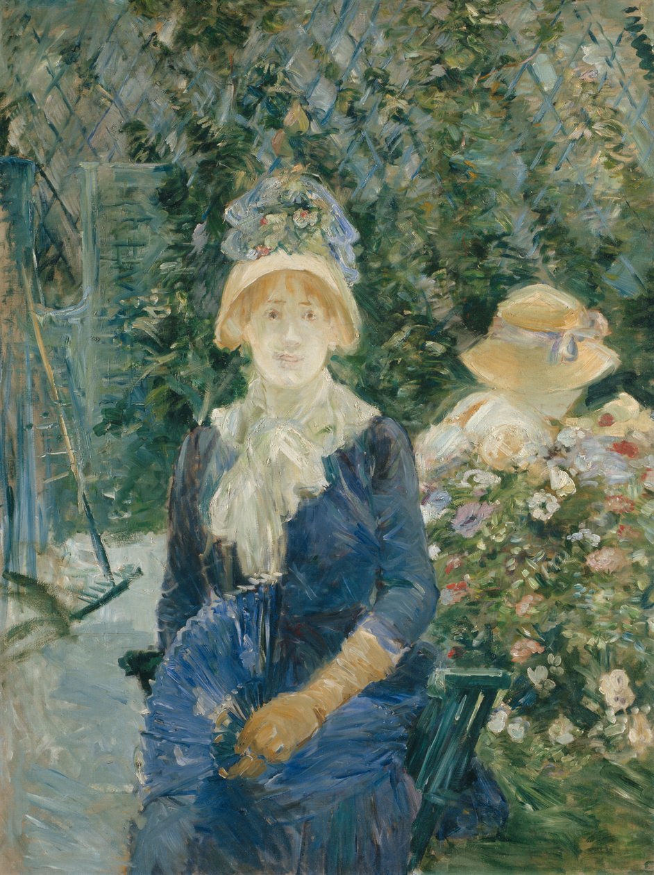 Žena v zahradě od Berthe Morisot