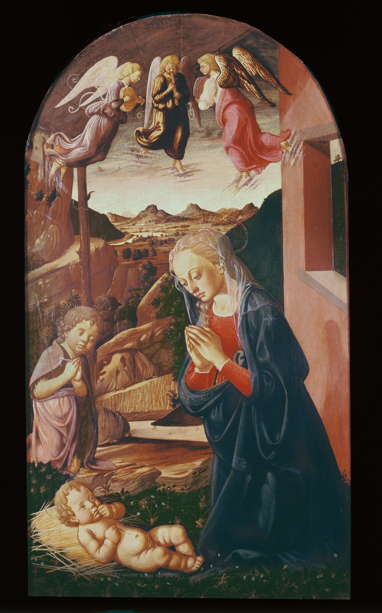 Madona s dítětem (panel) od Biagio di Antonio