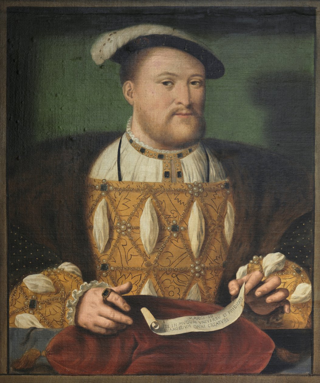 Portrét krále Jindřicha VIII., c1544 c1800 od Biagio Rebecca