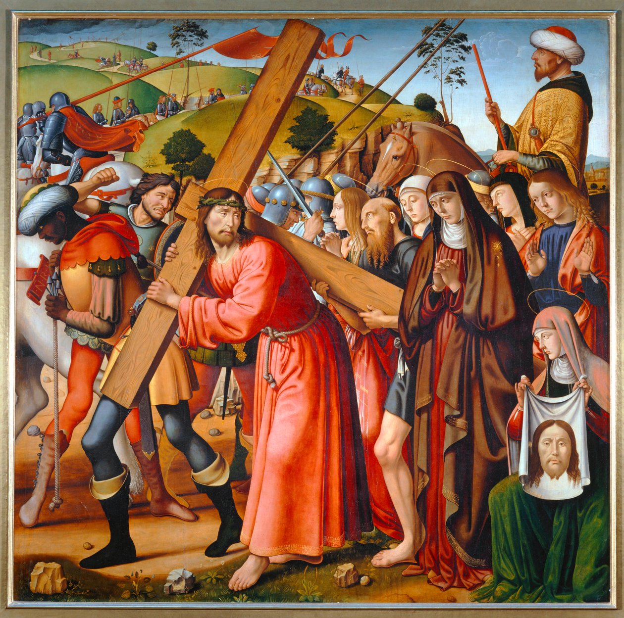 Le Portement de croix - Kristus nesoucí kříž ... od Biagio d