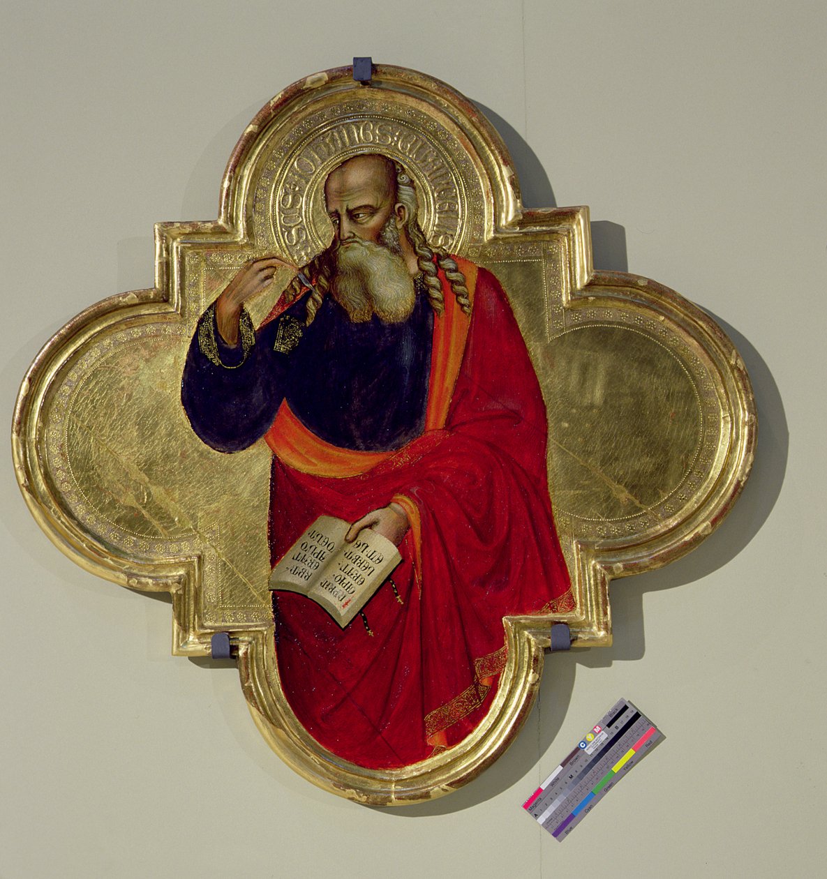 St. John (tempera a plátkové zlato na panelu) od Bicci di Lorenzo