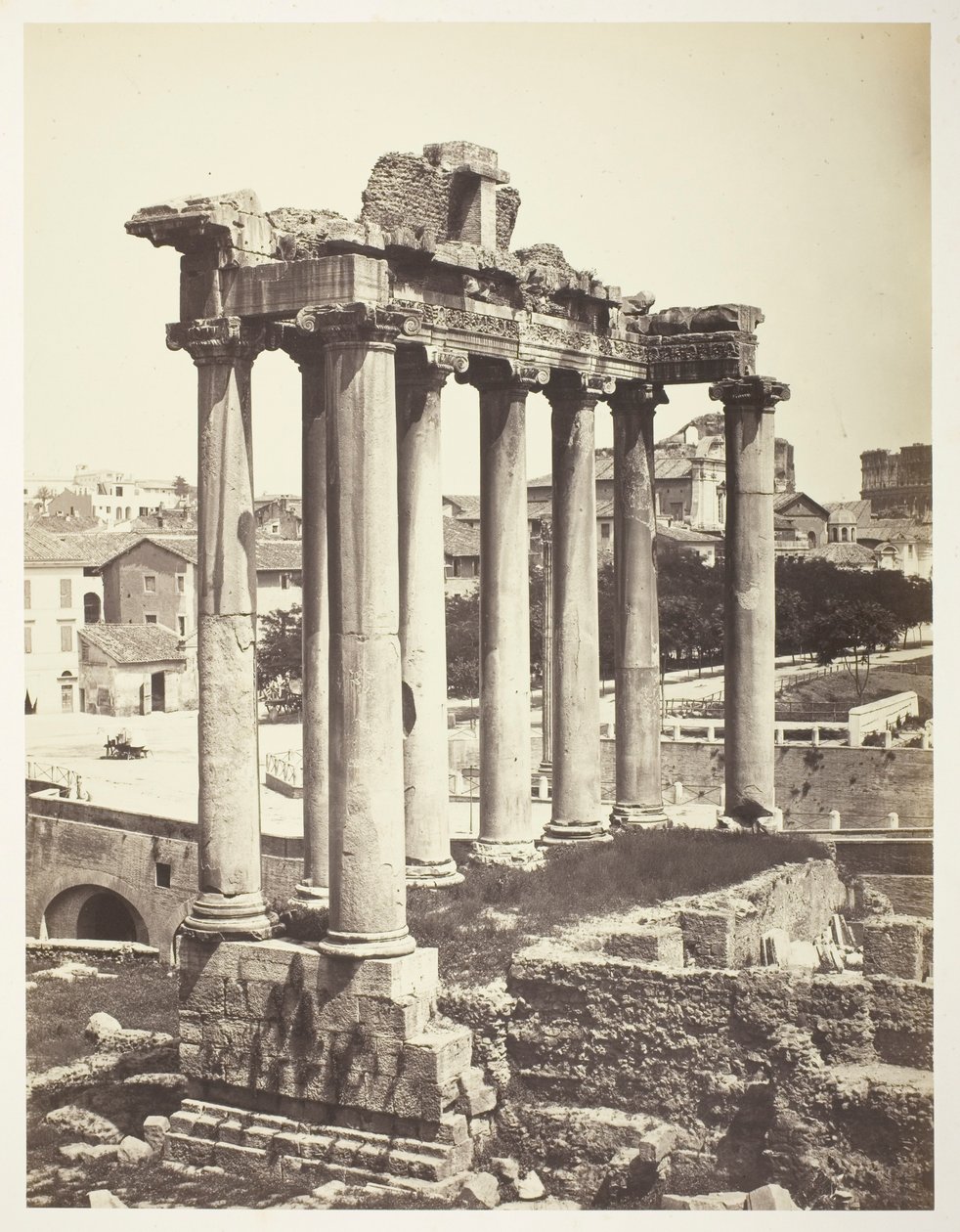 Forum Romanum, Řím od Bisson Frères