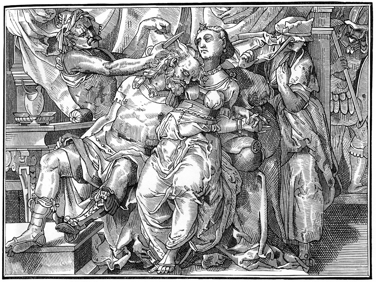 Samson a Dalila, 1574 1849. od Bisson and Cottard
