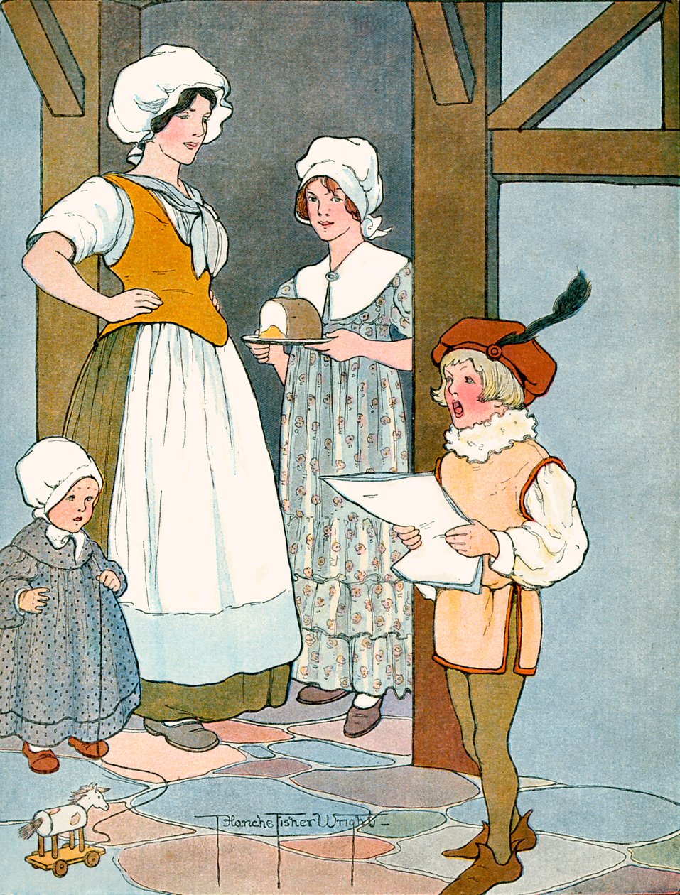 Malý Tom Tucker od Blanche Fisher Wright od Blanche Fisher Wright