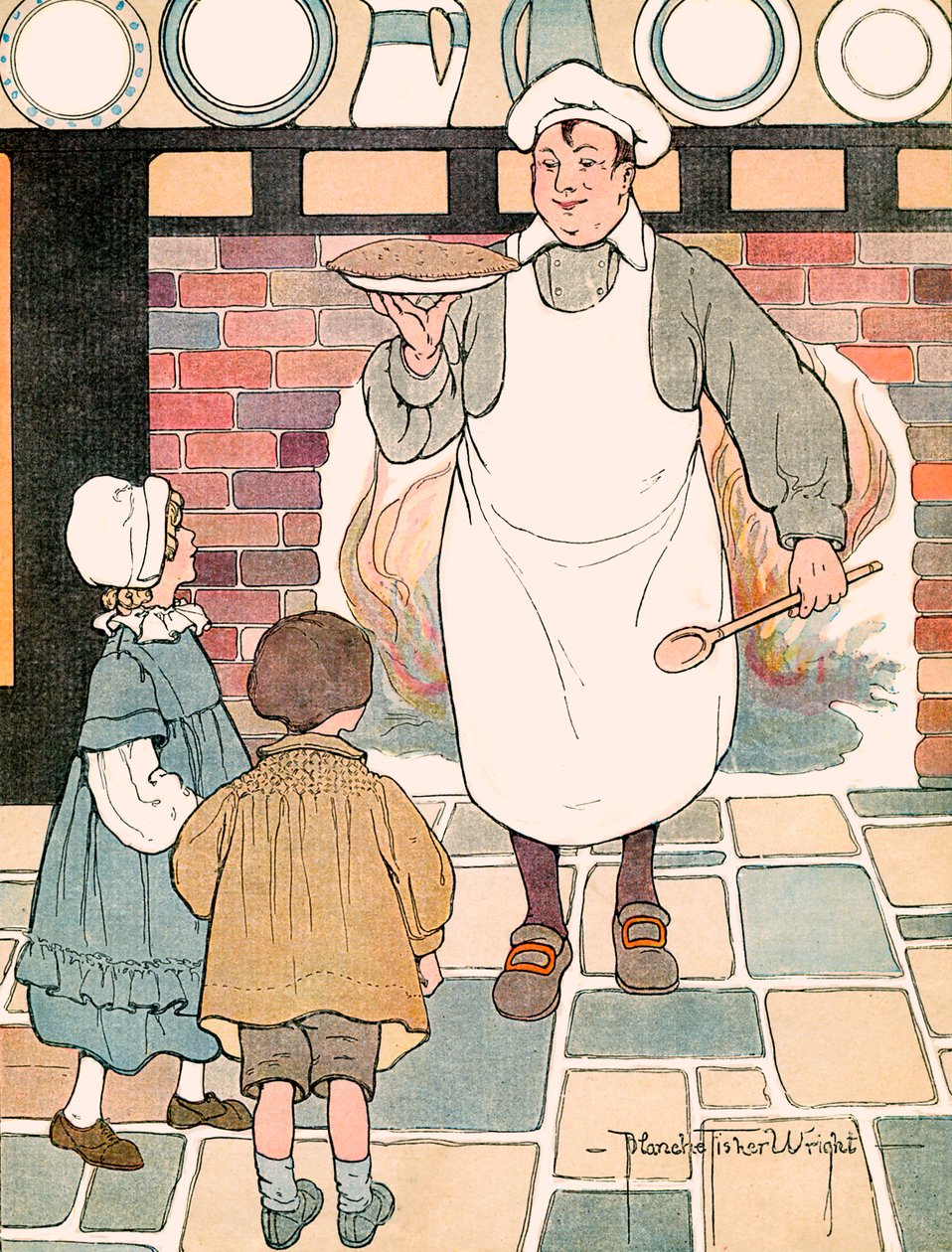 Pat-a-Cake, ilustrovaný Blanche Fisher Wright od Blanche Fisher Wright