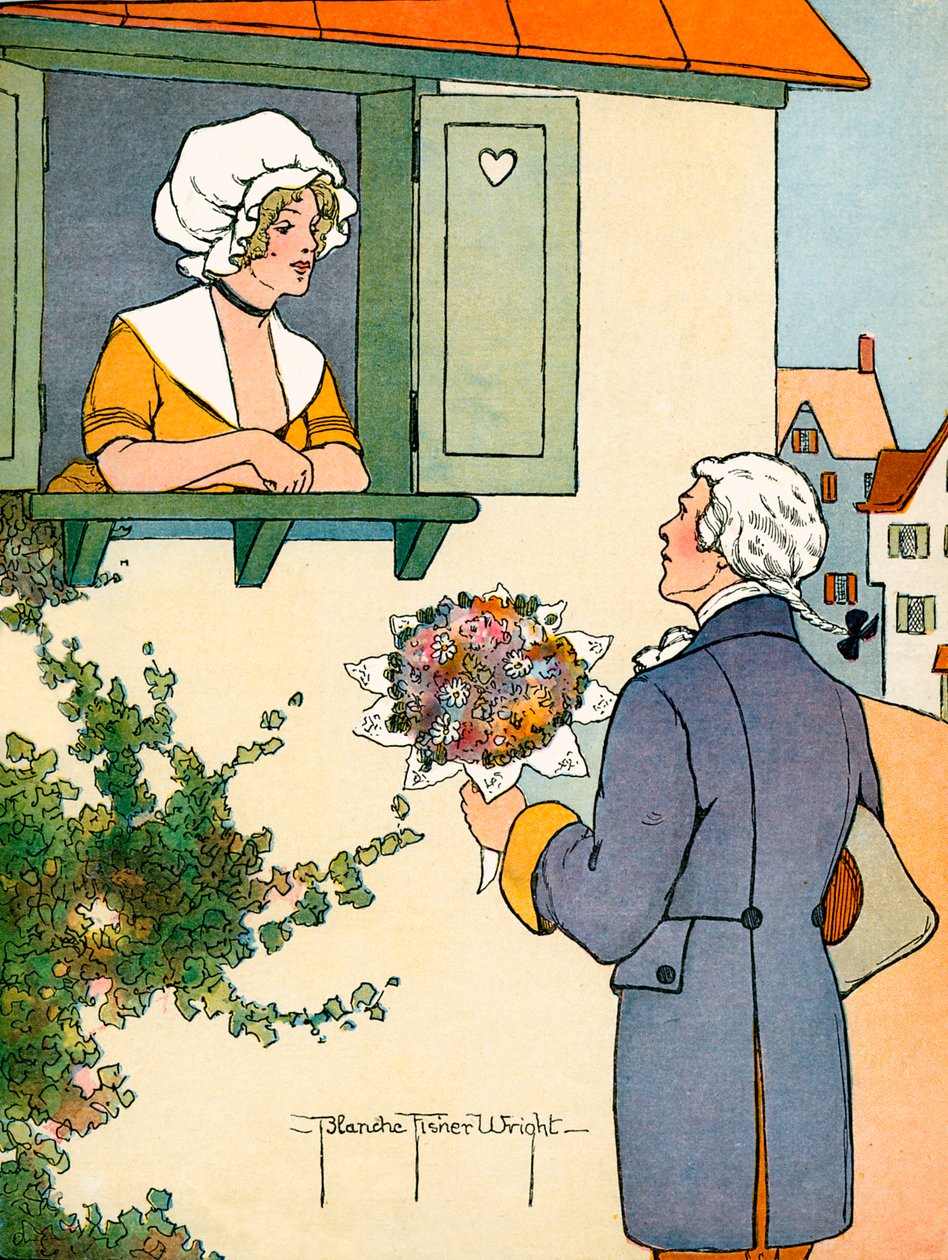 Mladý Roger a Dolly, Blanche Fisher Wright od Blanche Fisher Wright
