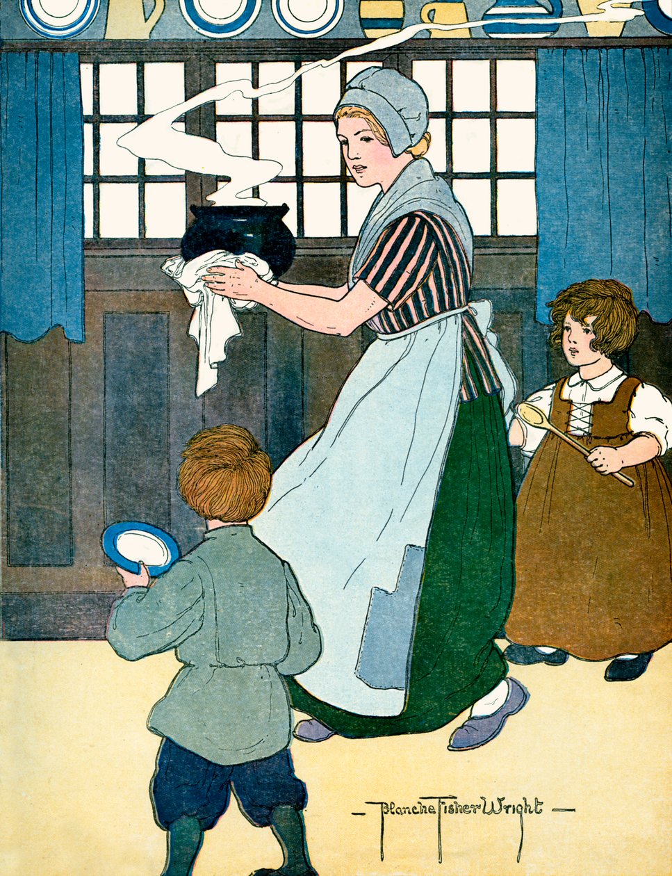 Pease Porridge Hot, Blanche Fisher Wright od Blanche Fisher Wright