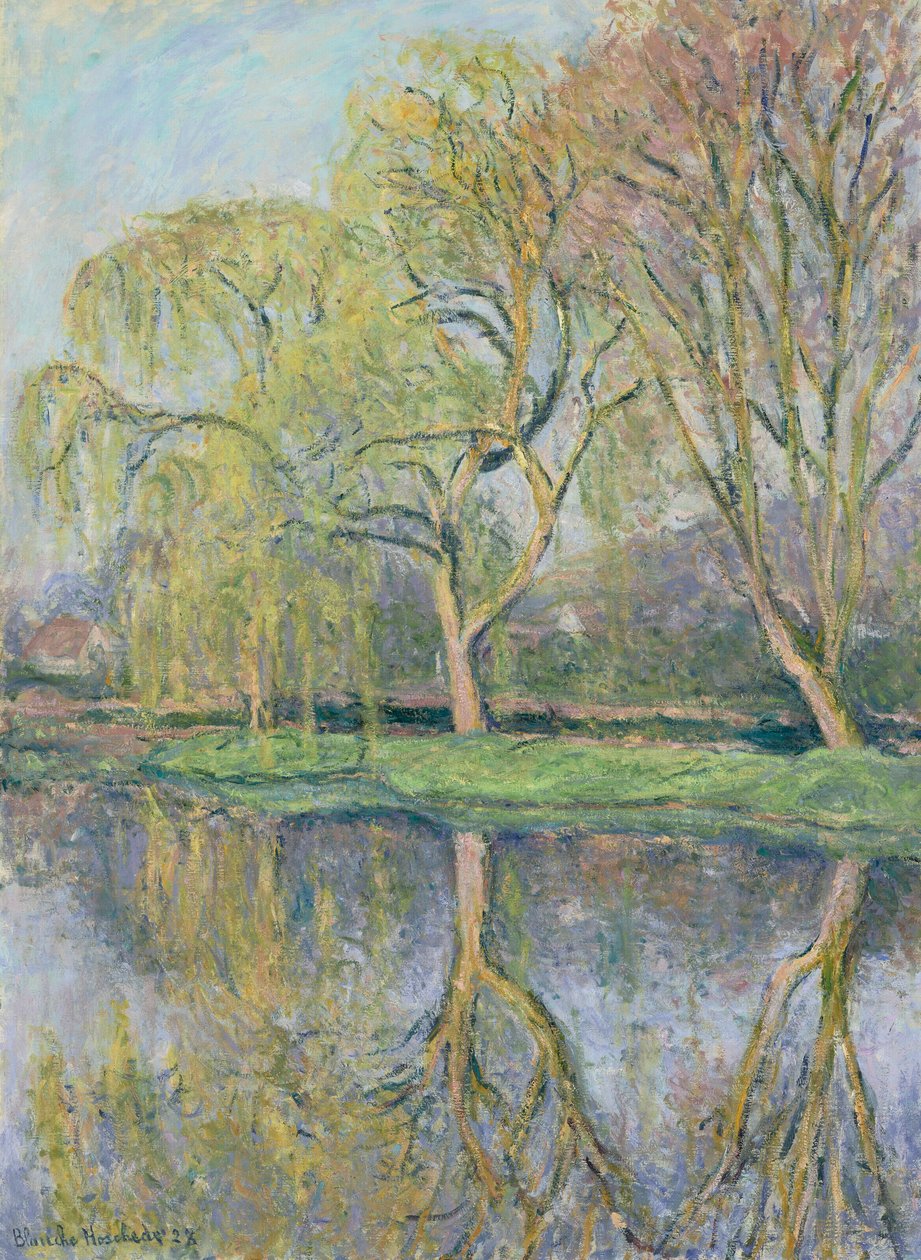 Francouzsky: Le Printemps (Leknínové jezírko v Giverny) od Blanche Hoschede Monet