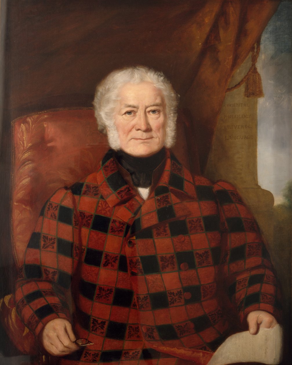 Dr John Borthwick Gilchrist (1759-1841) (olej na plátně) od Blanconi Blanconi