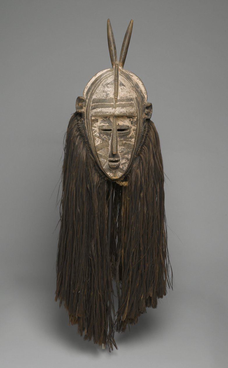 Bolo Mask, Burkina Faso (dřevo, pigment a vlákno) od Bobo Culture Bobo Culture