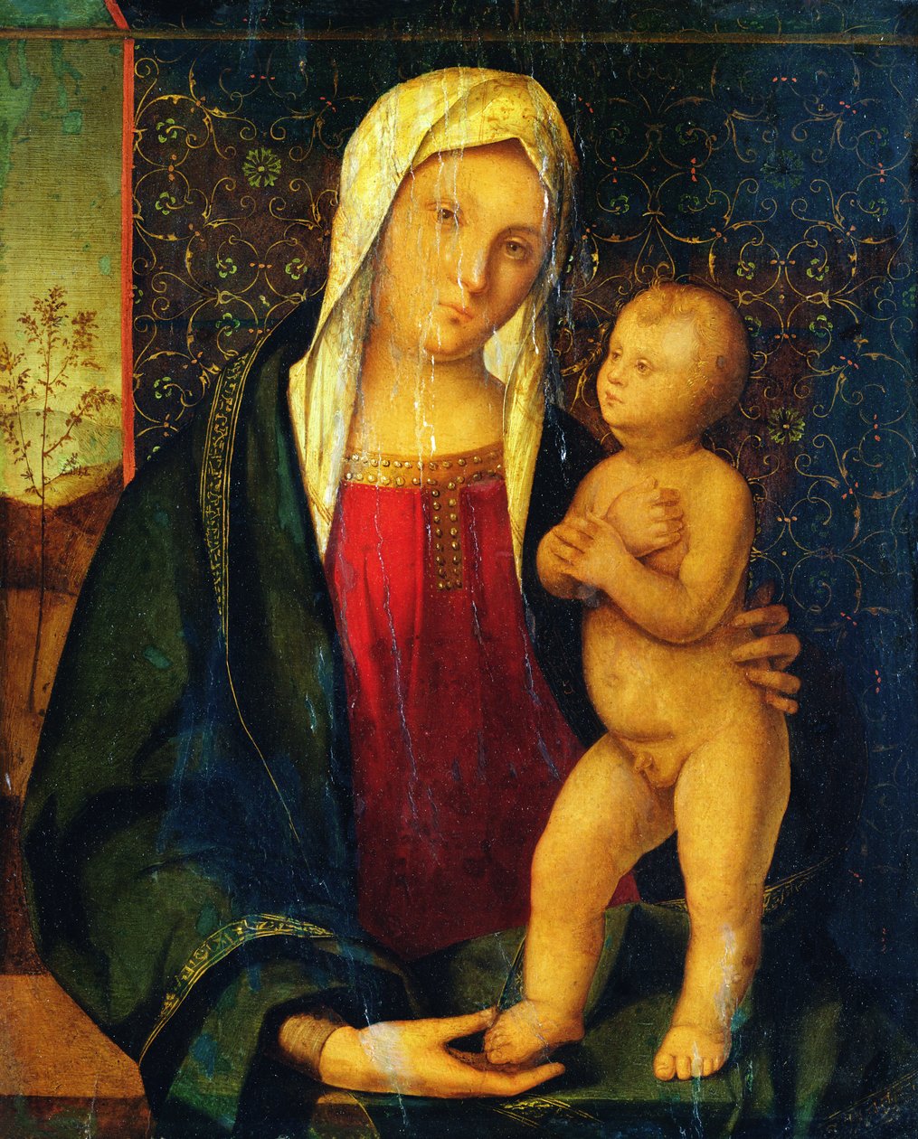 Madonna a dítě od Boccaccio Boccaccino