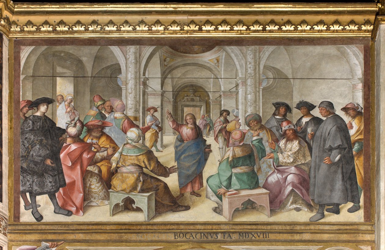 Presbytář, Osmé severní pole, Spor o Ježíše, Boccaccio Boccaccino od Boccaccio Boccaccino