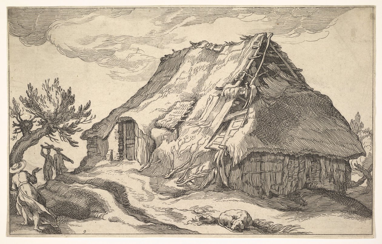 Krajina s farmou, 1613. od Boetius Adams Bolswert