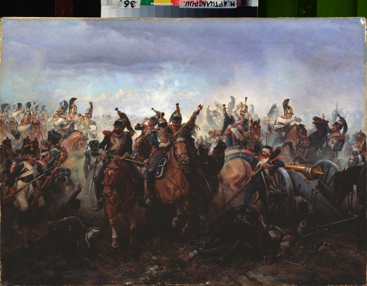 Bitva u Fere Champenoise (Fere-Champenoise), 25. března 1814 (bitva u Fer Champenois, 25. března od Bogdan Willewalde