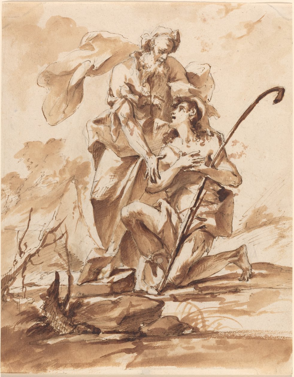 Návrat marnotratného syna od Bohemian 18th Century