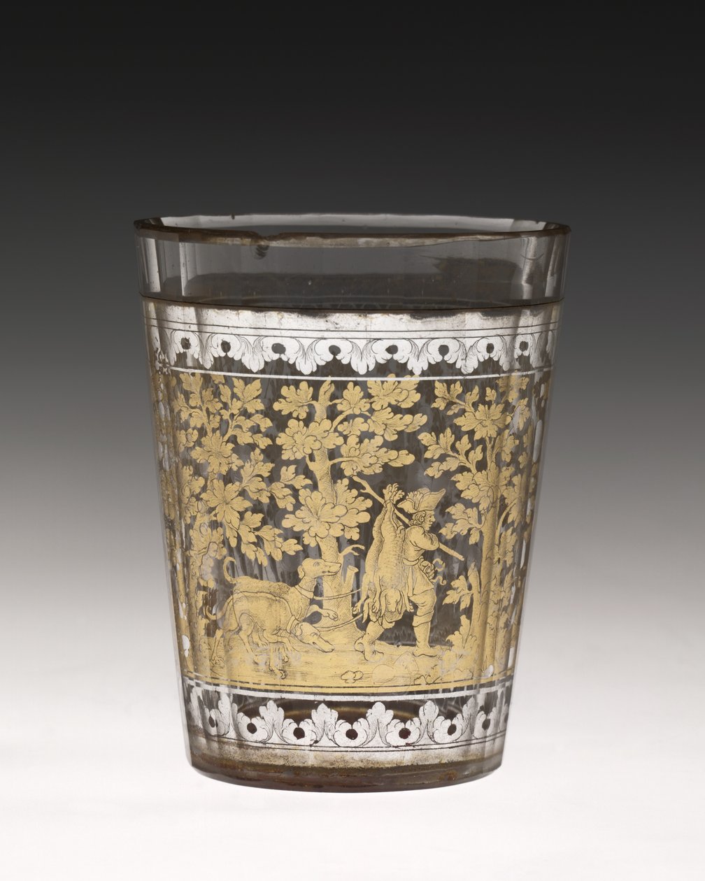 Tumbler, kolem roku 1730 od Bohemian School