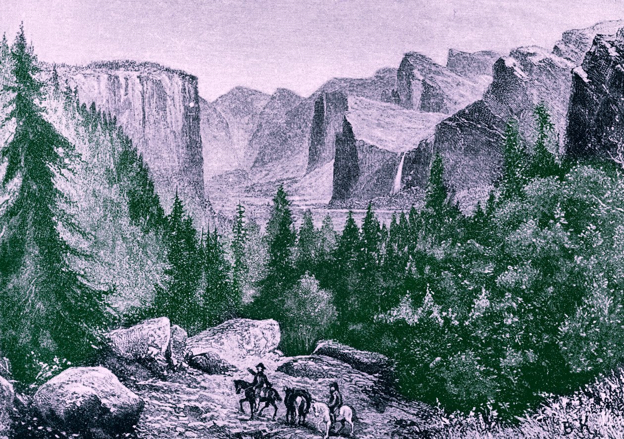 Yosemitské údolí od Bohuslav Kroupa
