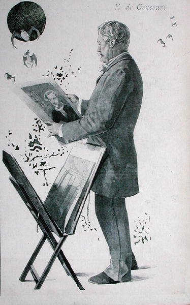 Edmond Huot de Goncourt (1822-96), obálka z 