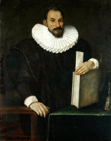 Portrét gentlemana, údajně Filippo Massini (1559-1617) kolem roku 1690 (olej na plátně) od Bolognese School