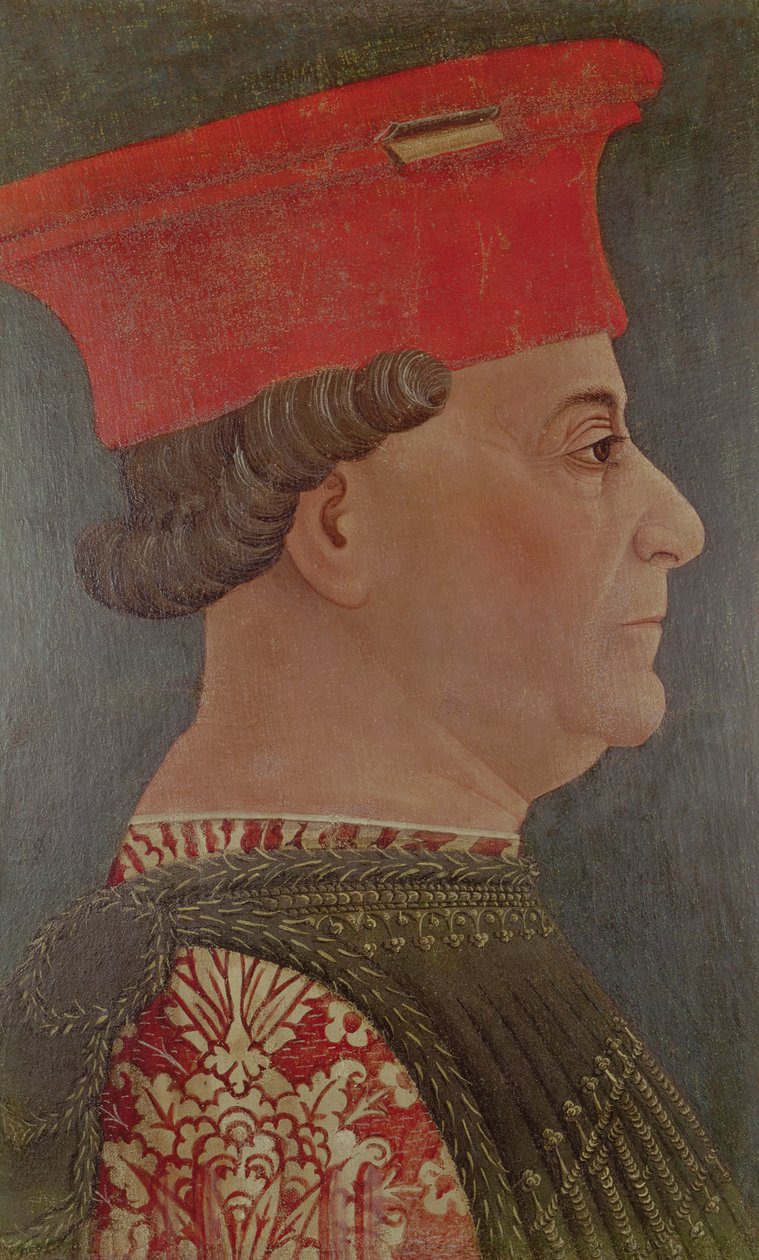 Francesco Sforza (1401-66) vévoda z Milána od Bonifacio Bembo
