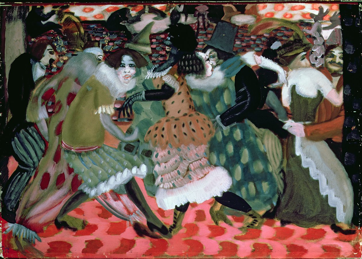 Morte-Saison v Paříži, 1913 od Boris Dmitrievich Grigoriev