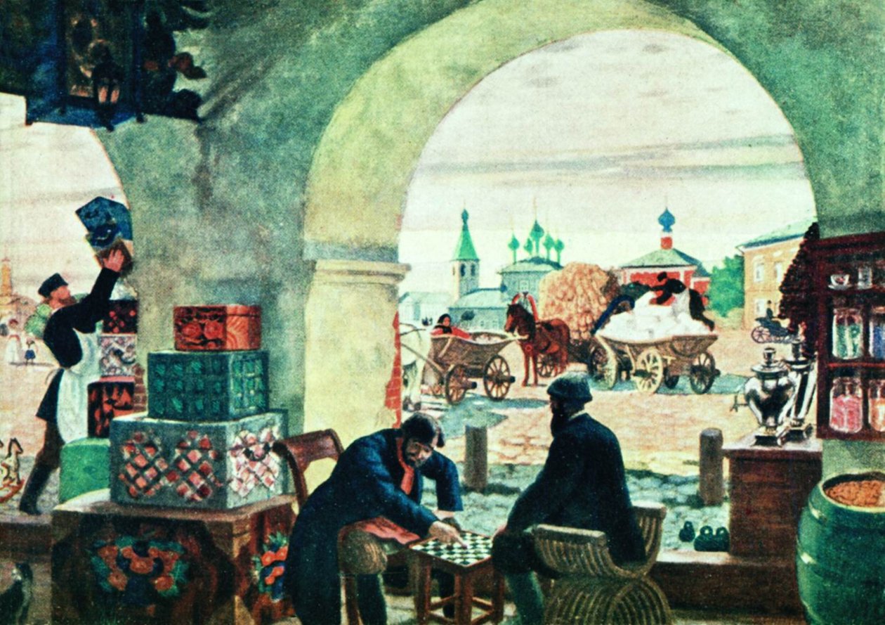 n od Boris Mikhailovich Kustodiev