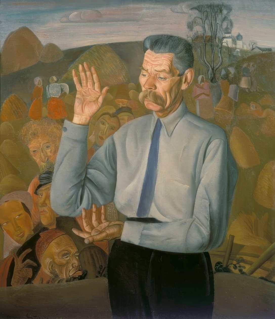 Maxim Gorkij od Boris D. Grigorjew
