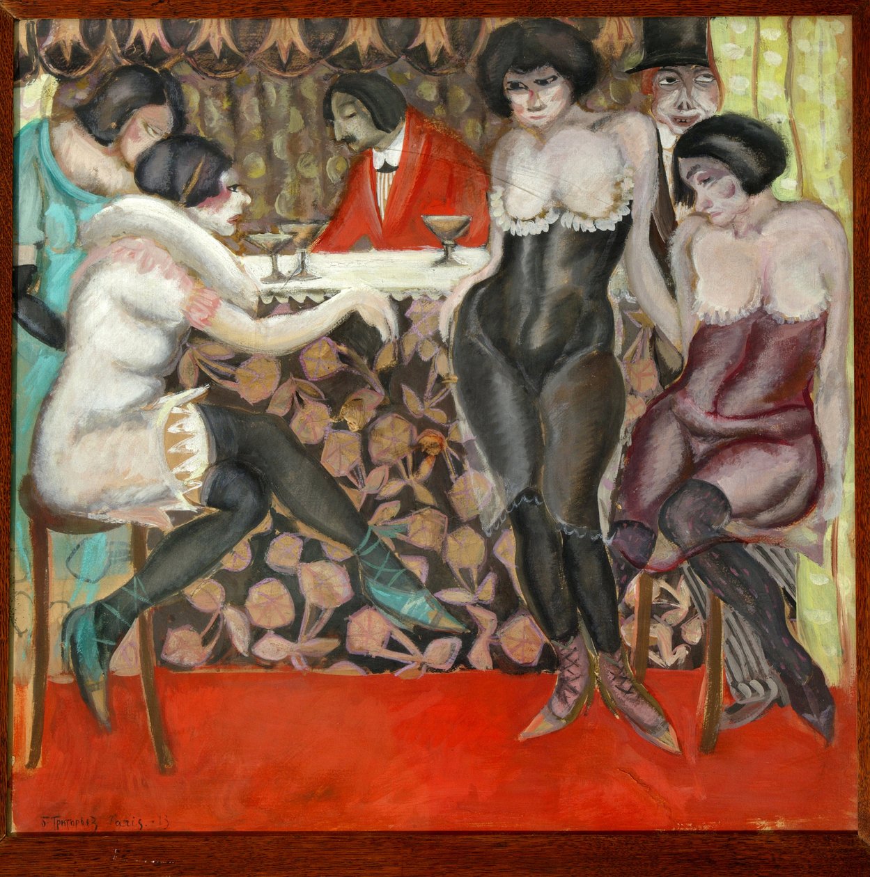 V baru od Boris Dmitrievich Grigoriev