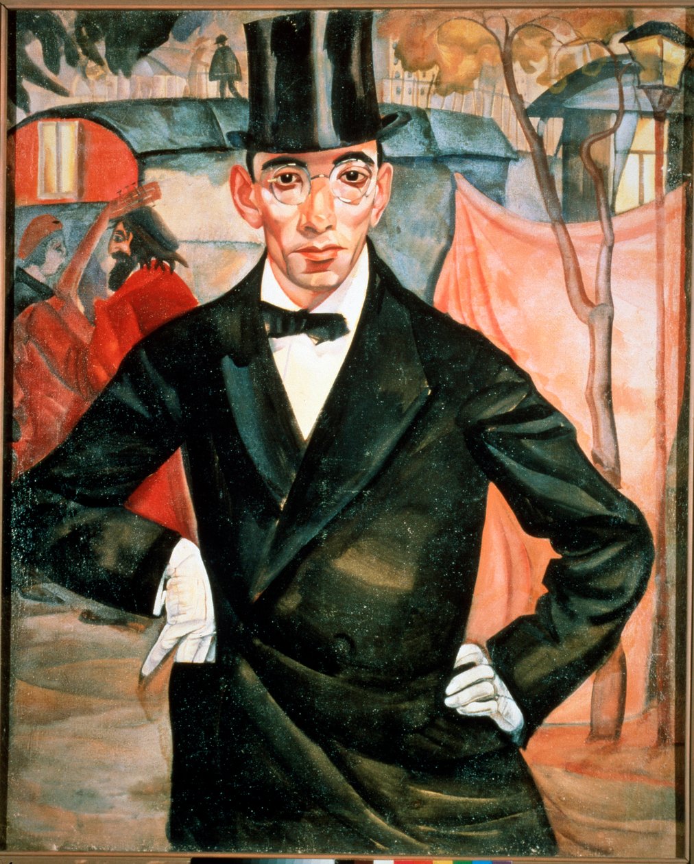 Portrét umělce a fotografa Mirona Sherlinga od Boris Dmitrievich Grigoriev
