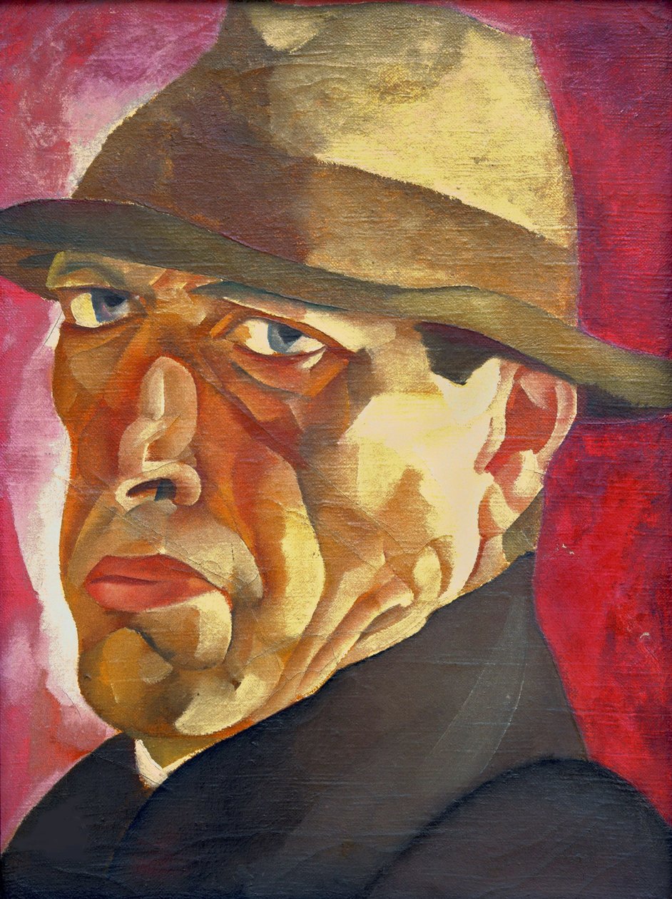 Autoportrét, c. 1920. od Boris Dmitryevich Grigoriev
