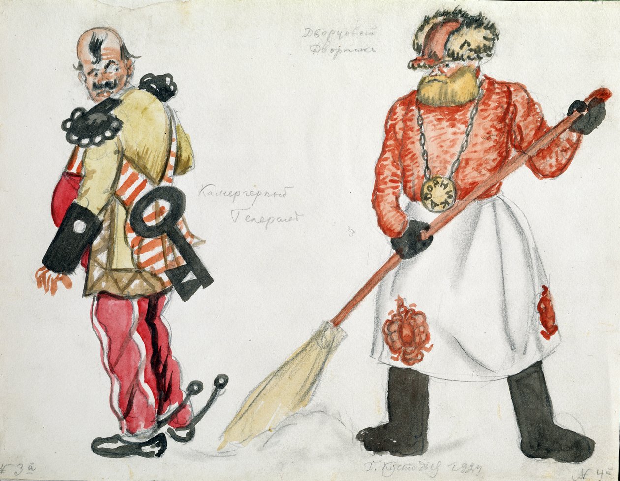Závěsný od Boris Mikhailovich Kustodiev