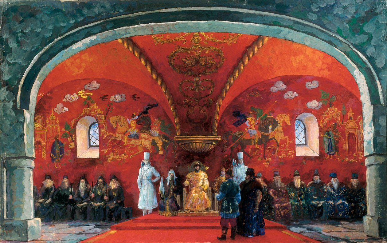 Závěsný od Boris Mikhailovich Kustodiev