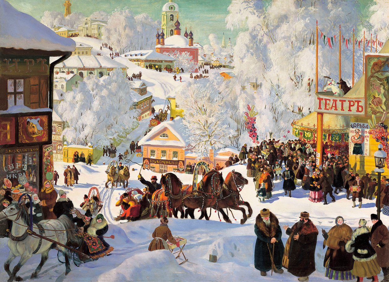 Masopust, 1919. od Boris Mikhailovich Kustodiev