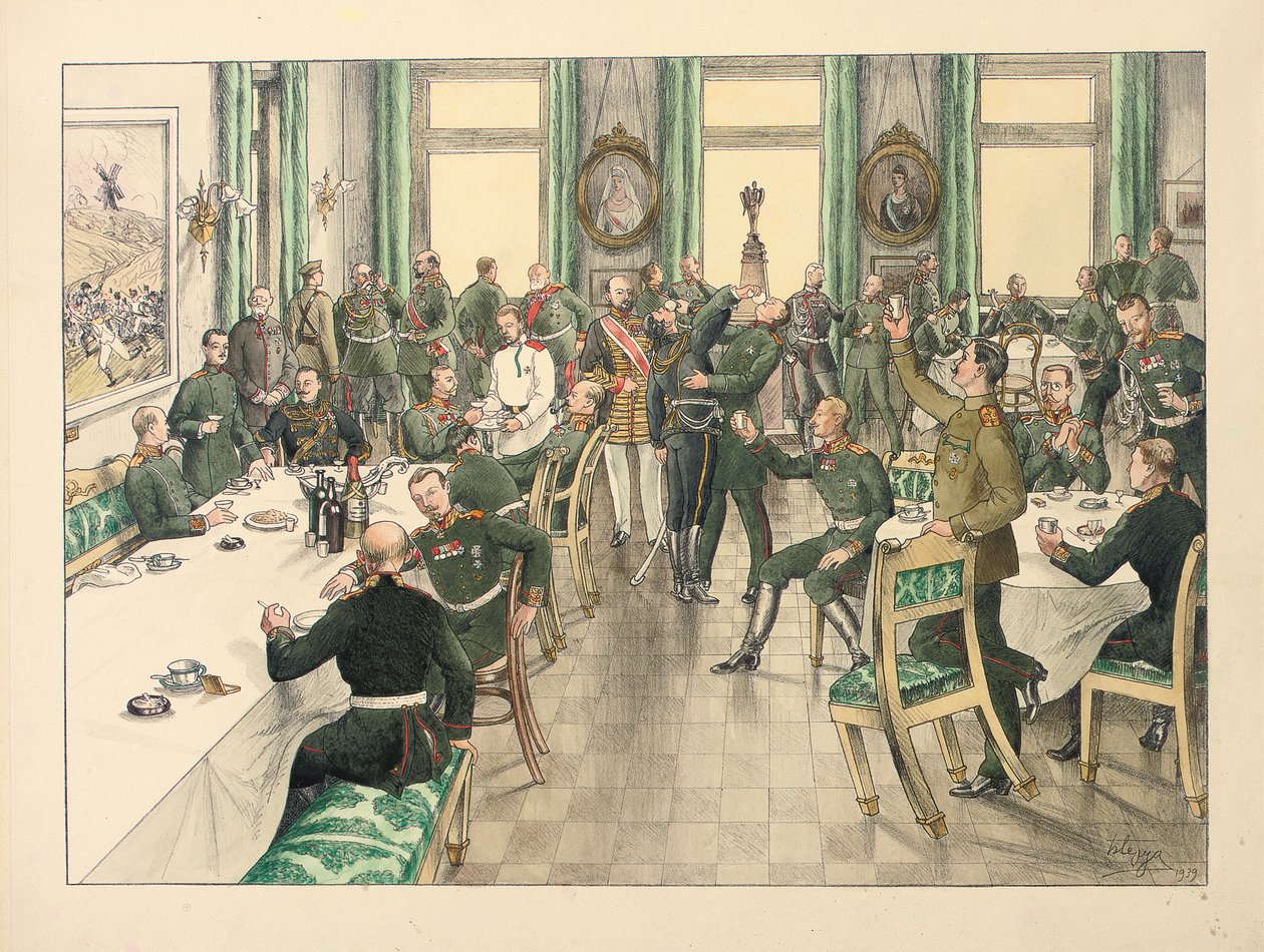 Tradiční snídaně pořádaná na památku bitvy u Telish, které se 12. října 1877 zúčastnil egerský gardový pluk od Boris V. de Heroys