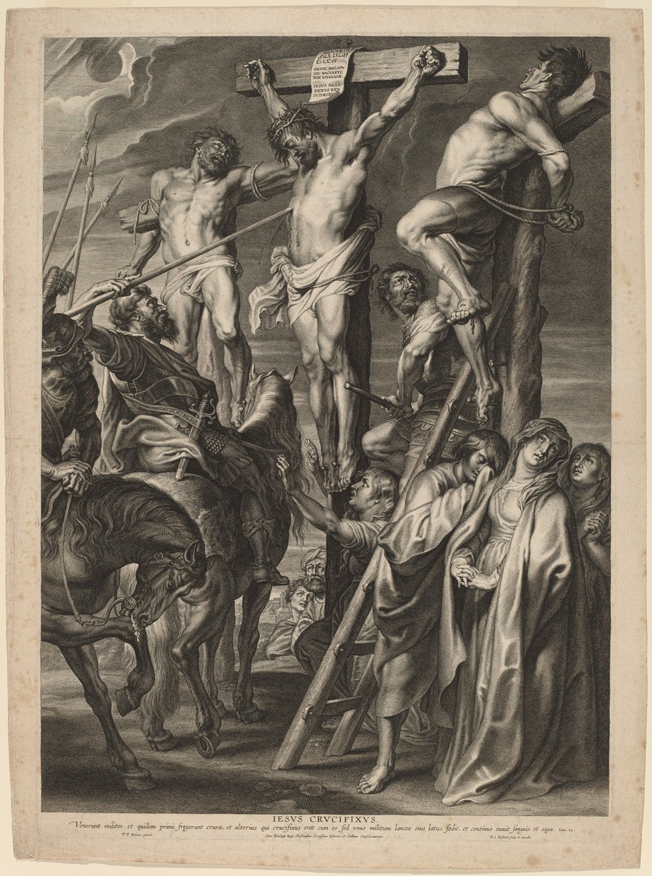 Úder kopím od Boëtius Adams Bolswert after Sir Peter Paul Rubens