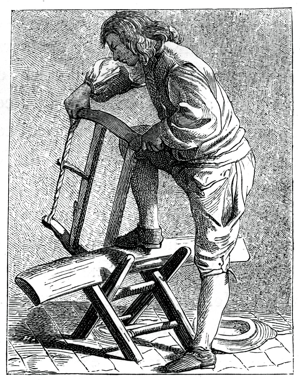 Řezák dřeva, 1737-1742. od Bouchardon
