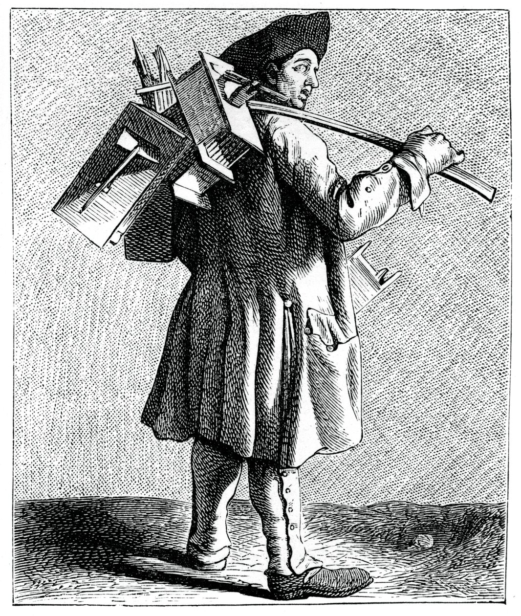 Smrt krysám!, 1737-1742. od Bouchardon