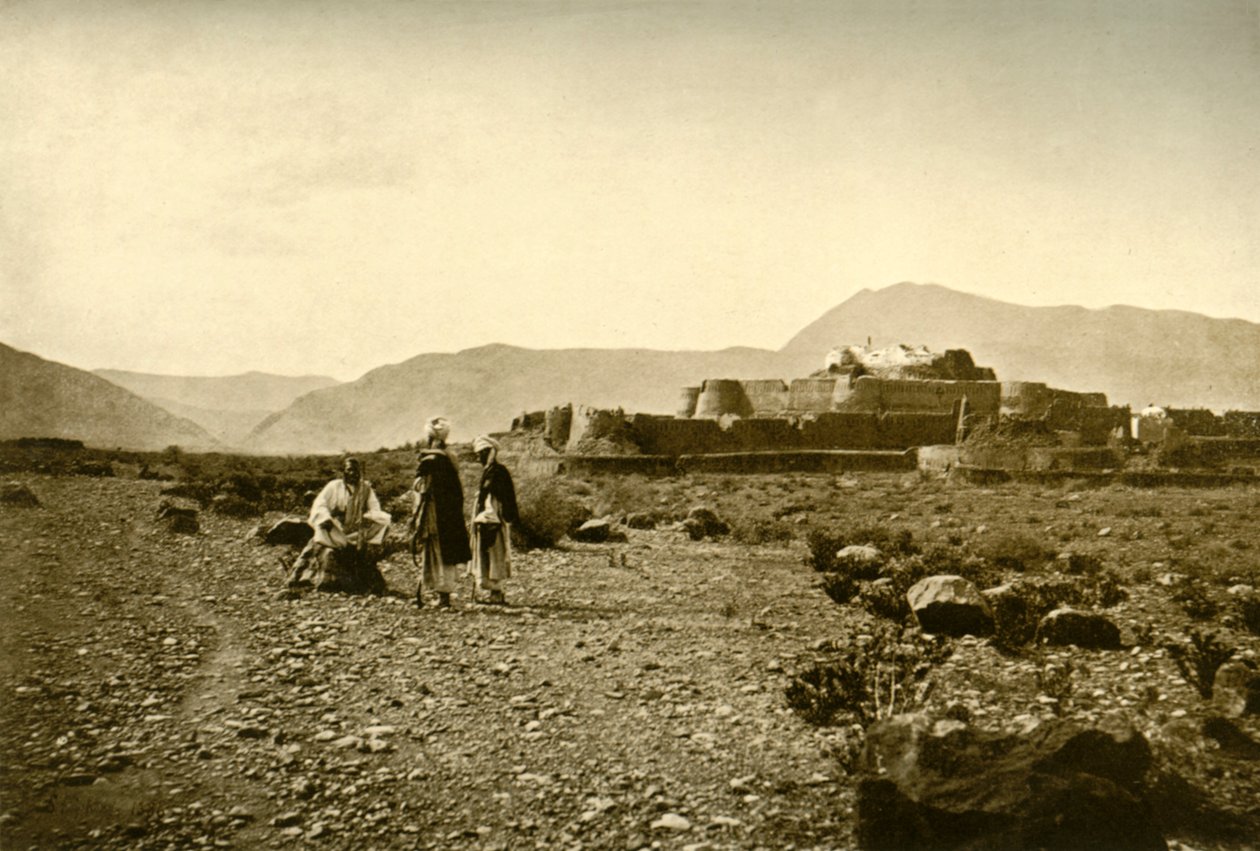Fort Jamrud, Peshawur, 1901. od Bourne and Shepherd