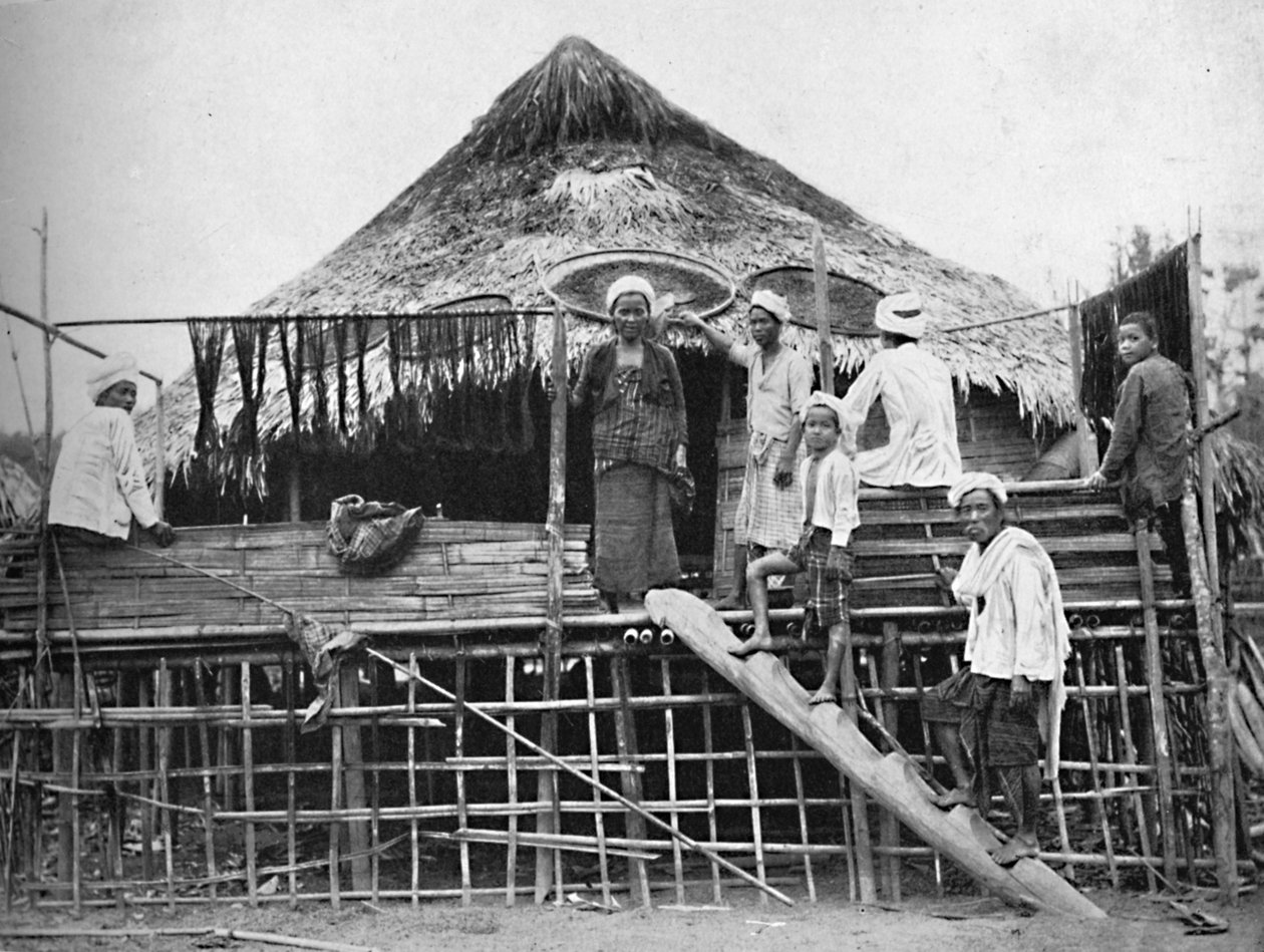 Hinduističtí fakíři a původní obydlí, 1902 od Bourne and Shepherd