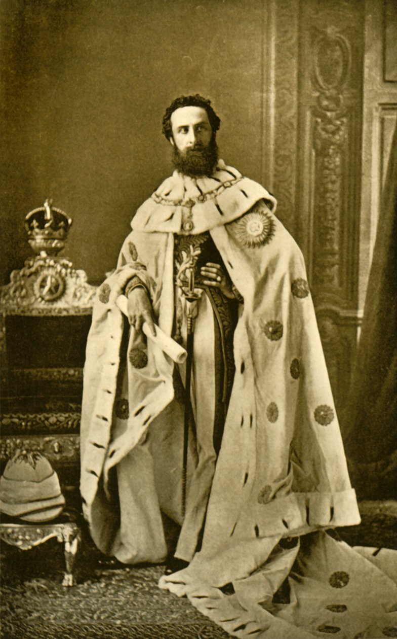 Lord Lytton, c1877, 1901. od Bourne and Shepherd