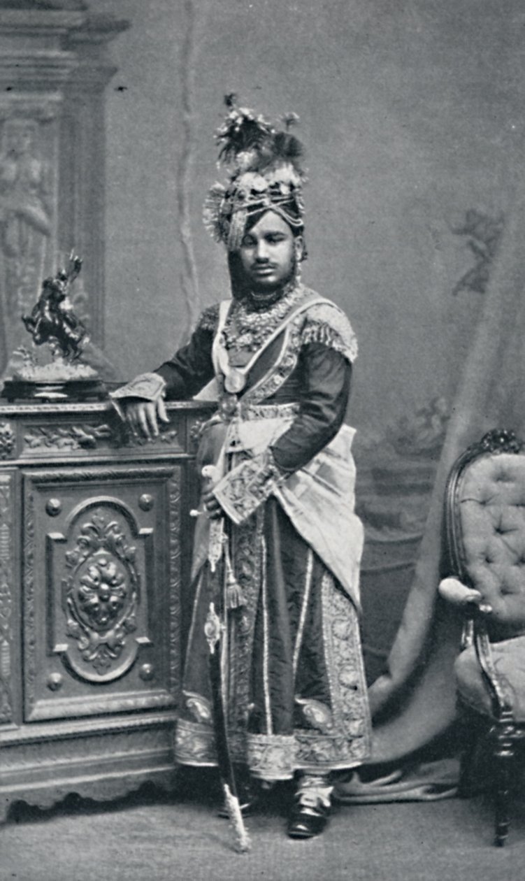 Raja of Rutlam, Central India Agency, 1902 od Bourne and Shepherd