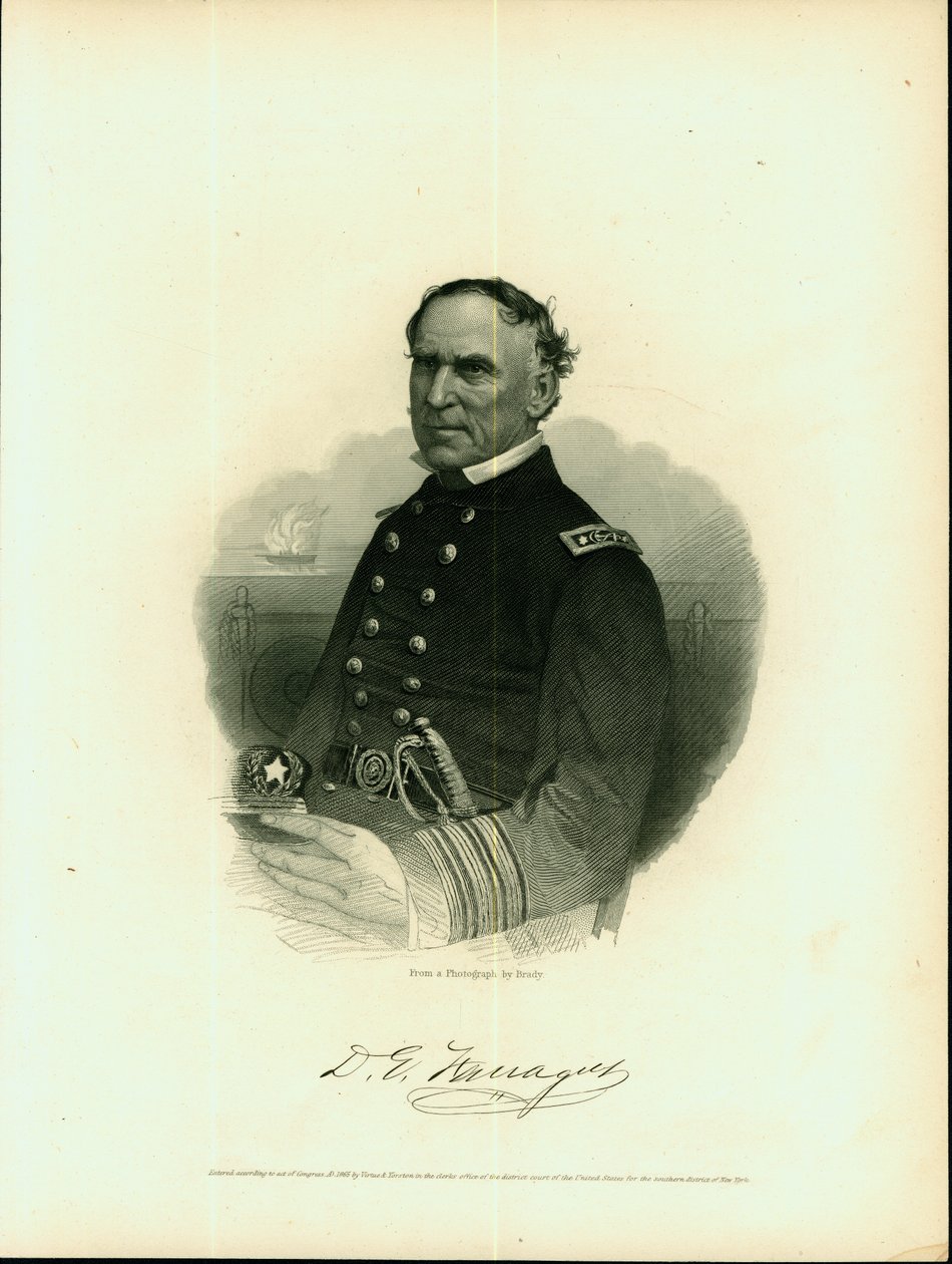 David Farragut, admirál (unie) od Brady