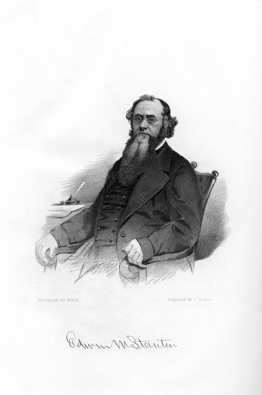 Edwin McMasters Stanton , americký právník, politik, 1862-1867 od Brady