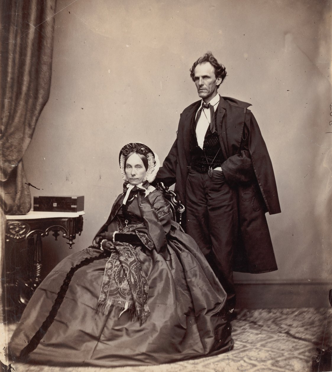 [Senátor a paní James Henry Lane], 1861-66. od Brady and Co